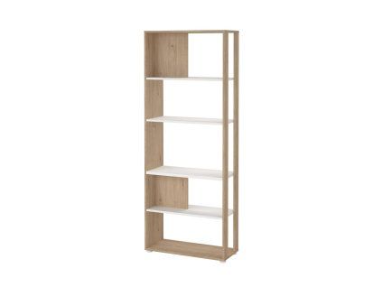 Knihovna Sigal 592 jackson hickory/bílá