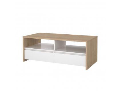 Konferenční stolek Nerea 319 jackson hickory/bílý lesk