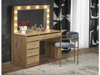 HOLLYWOOD XL toaletní stolek dąb artisan