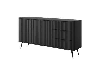 LANTE czarny C komoda 163 2d3s (3)