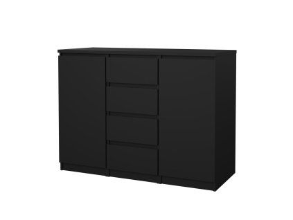 Komoda Simplicity 236 černý MAT