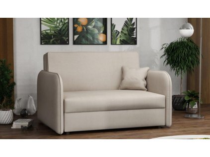 Rozkládací křeslo Vivian Loft II Mono světle hnědá