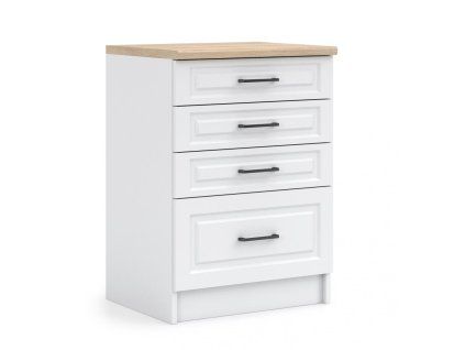 Kuchyňská skříňka Irma SZ60-4SZ bílá MAT