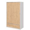 Skříň Lincoln 324 bílá/jackson hickory