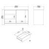 Komoda Simplicity 207 jackson hickory