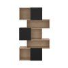 Knihovna Penta 738 jackson hickory/černá