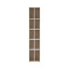 Knihovna Sigal 587 jackson hickory/bílá