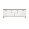Komoda Iker 714 jackson hickory/bílá