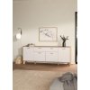 Komoda Iker 714 jackson hickory/bílá