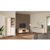 Komoda Iker 714 jackson hickory/bílá