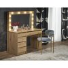 HOLLYWOOD XL toaletní stolek dąb artisan