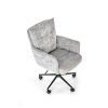 FLORES kancelářské křeslo světle šedé