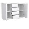 Komoda Simplicity 236 bílý lesk