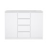 Komoda Simplicity 236 bílý lesk
