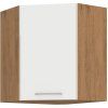 Kuchyňská skříňka Vega 60x60 GN 72 1F dub lancelot/bílý lesk