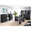 Rohové nohy stolu Office 438 silver grey